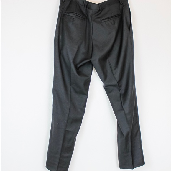 Men’s Jos. A. Bank Slim Fit Dress Pants | Black | Waist 32 - Picture 3 of 5